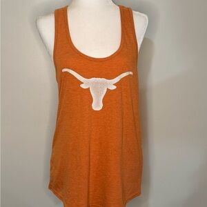 Women's Bold Orange Tank Top Texas Longhorns